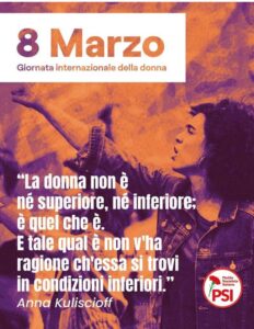 Scopri di più sull'articolo 8 MARZO 2025 dedicato a ANNA KULISCIOFF